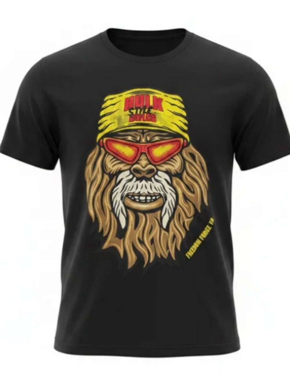 Black Hulk Still Rules Hulksquatch Adult T-Shirt Sz Medium